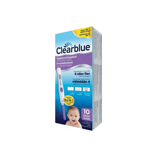 CLEARBLUE OVULIACIJOS TESTAS 10 VNT.