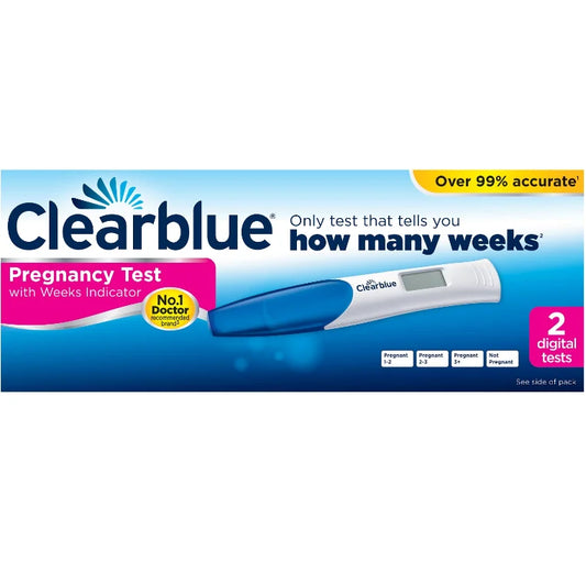 CLEARBLUE NĖŠTUMO TESTAS 2 VNT.