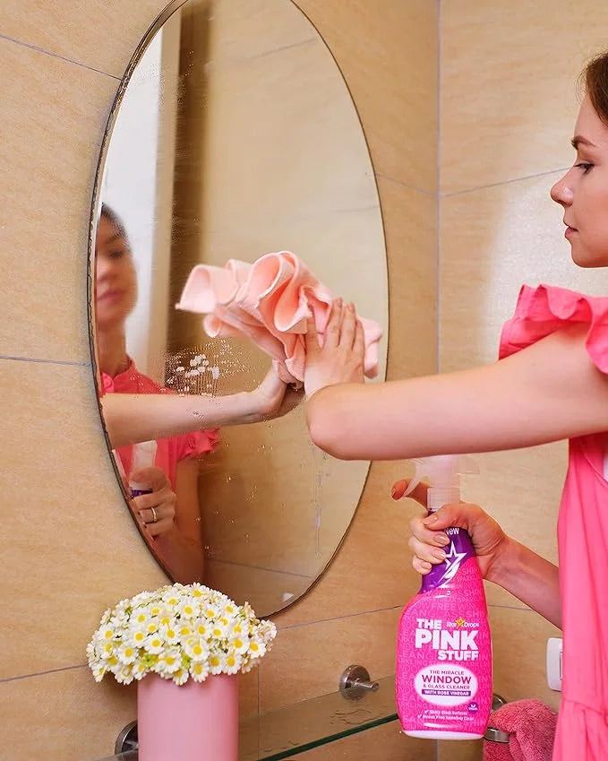 THE PINK STUFF MIRACLE Purškiamas langų ir stiklo valiklis 750 ml.