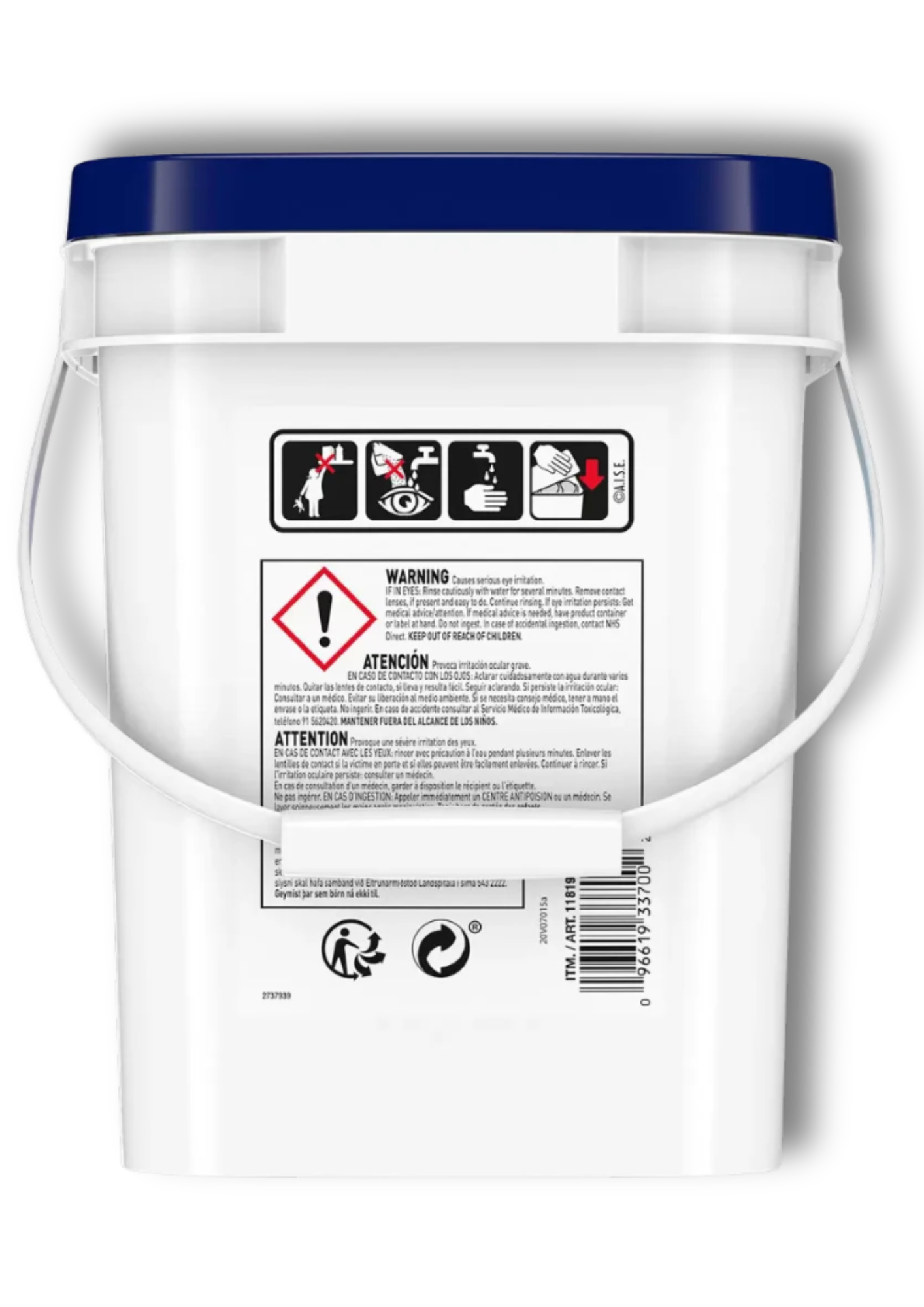 Kirkland Signature Super Koncentruoti skalbimo milteliai 12,7 kg.