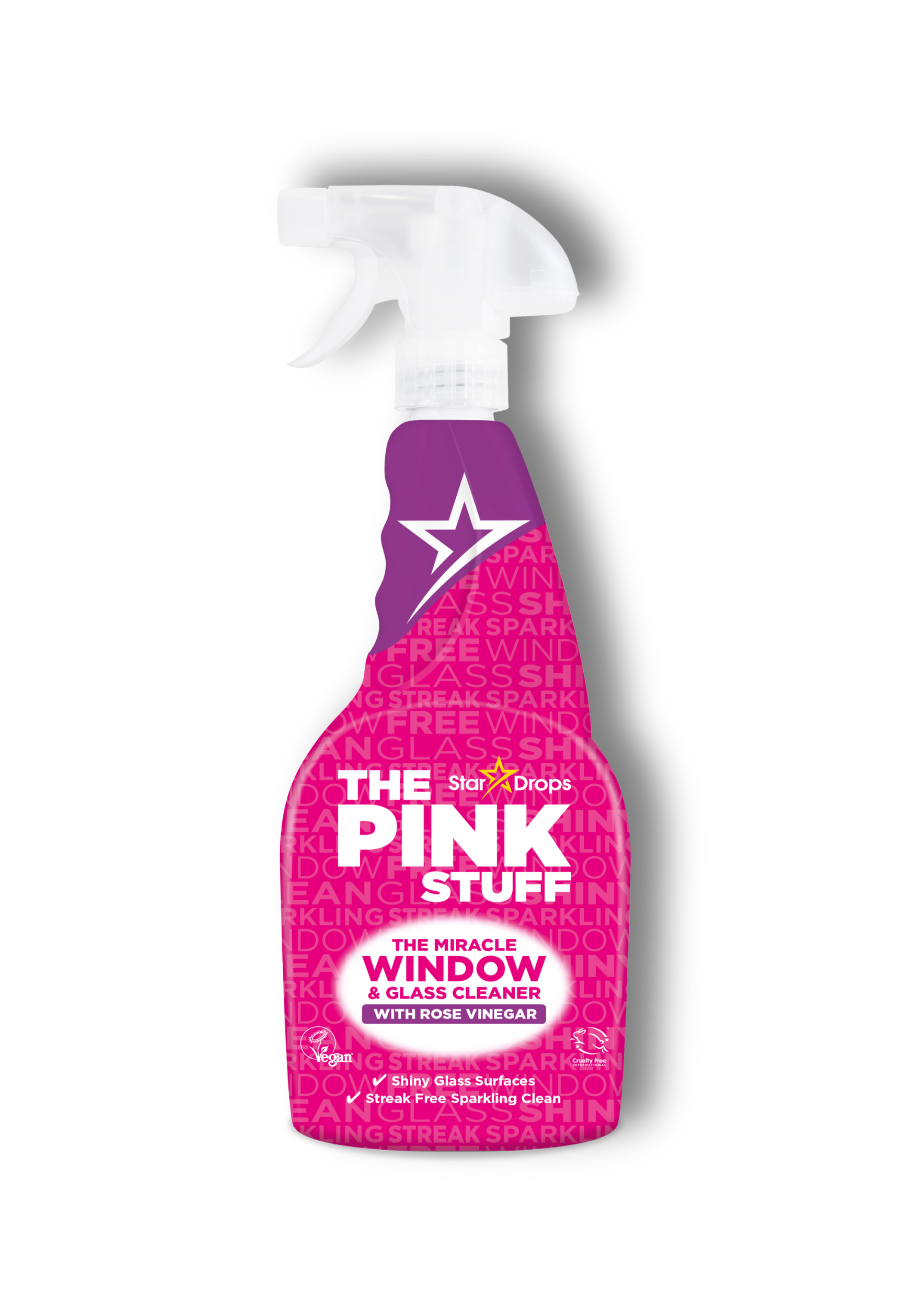 THE PINK STUFF MIRACLE Purškiamas langų ir stiklo valiklis 750 ml.