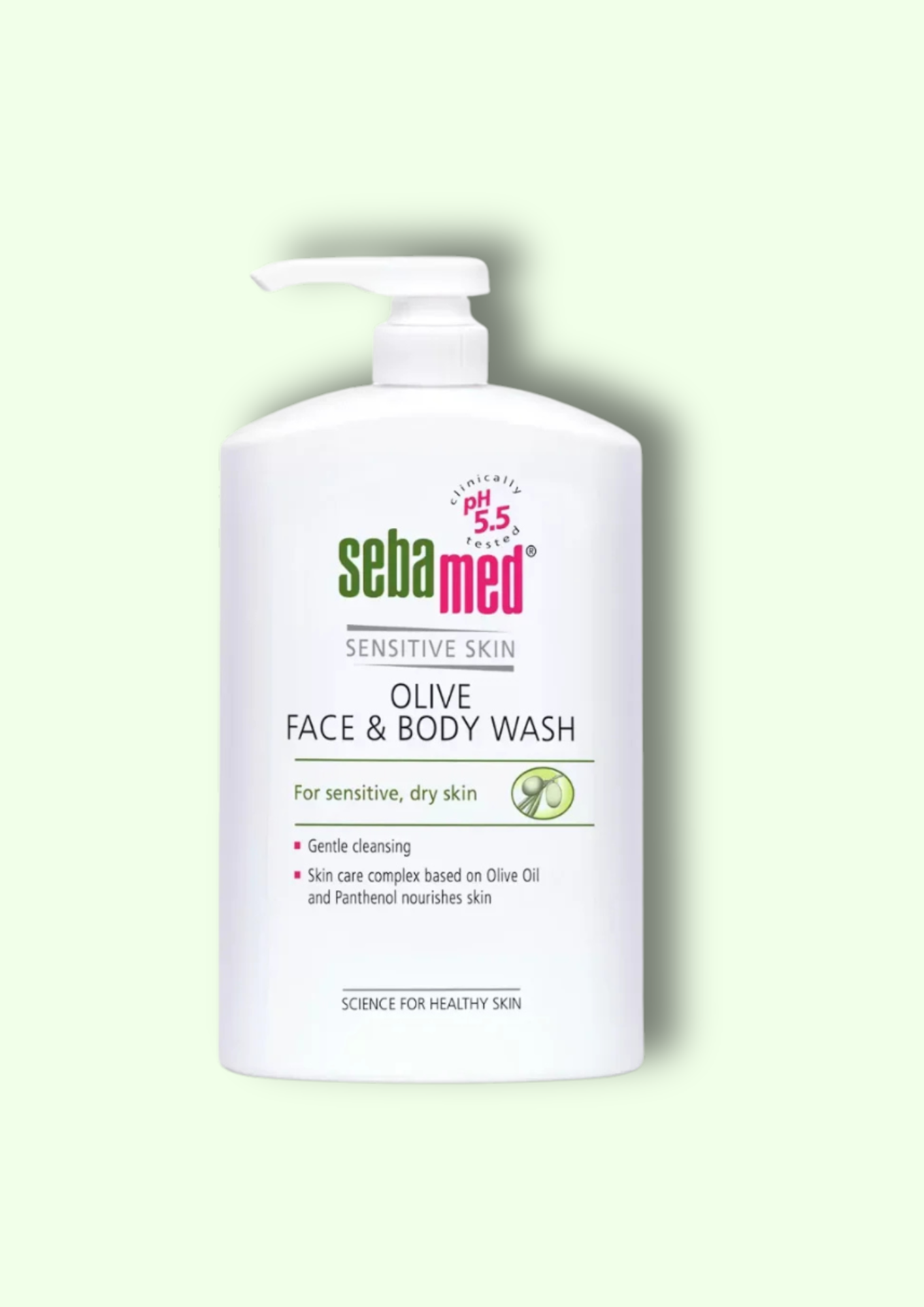 Sebamed veido ir kūno prausklis jautriai ir sausai odai, 1 l