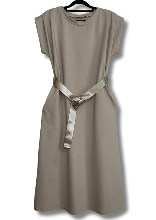 Classic dress "MiLady Beige"