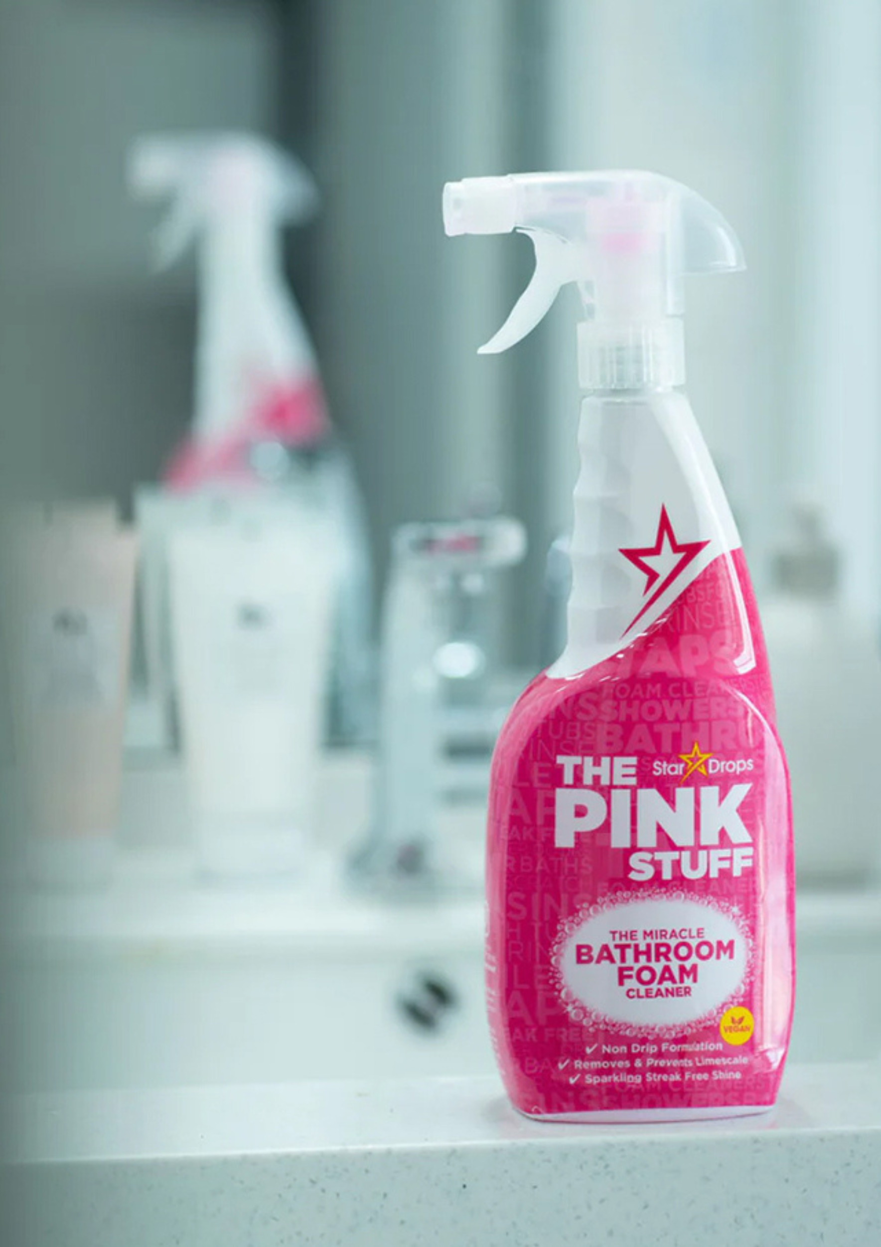 THE PINK STUFF Purškiamos vonios putos 750 ml.