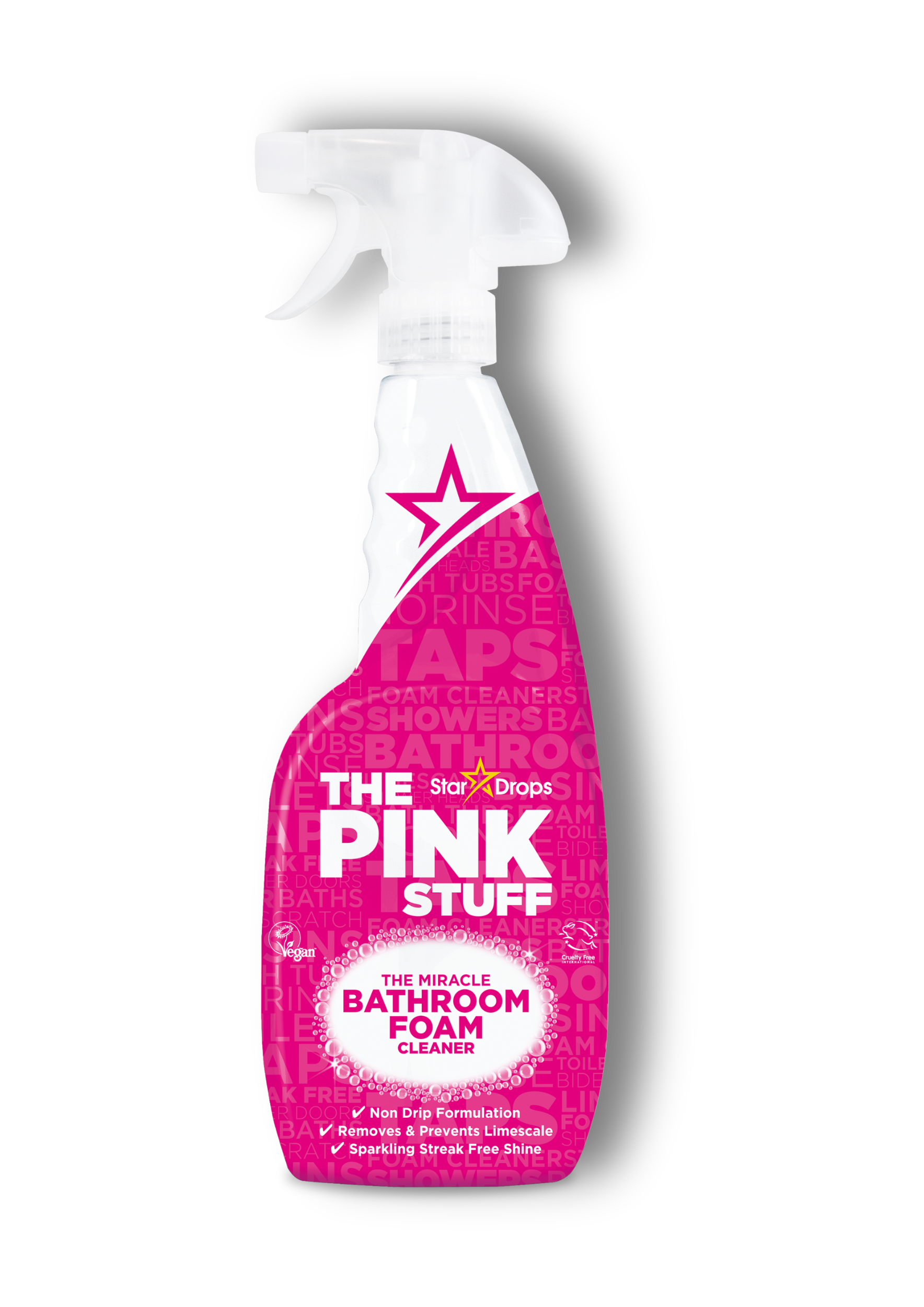 THE PINK STUFF Purškiamos vonios putos 750 ml.